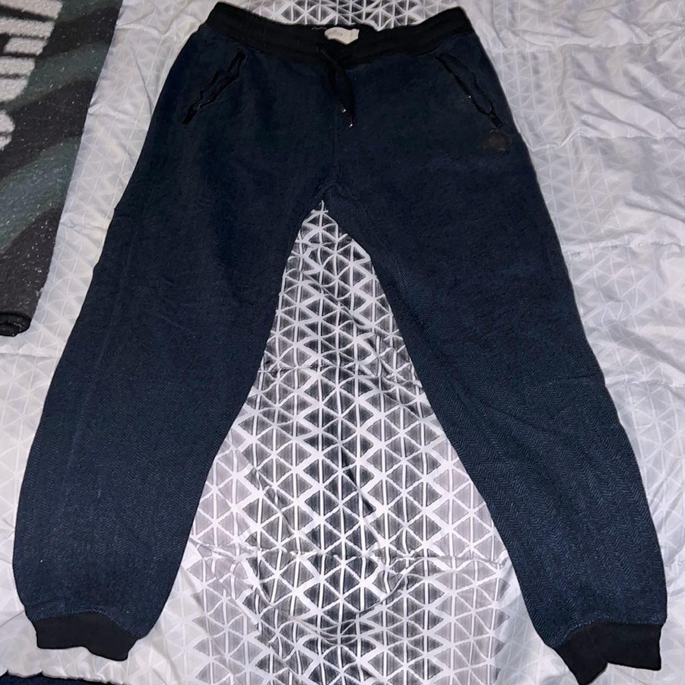 A Dark blue sweat pants